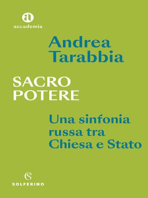cover image of Sacro potere